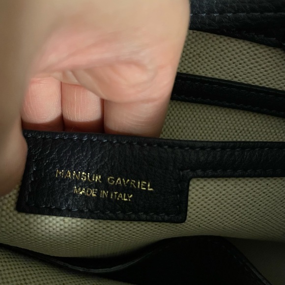 Mansur Gavriel navy blue lady bag - Picture 8 of 10